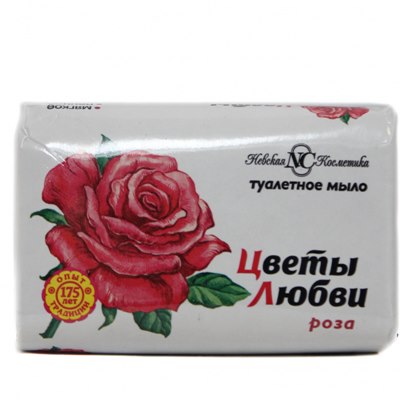Мыло НК 90г Цветы любви Роза