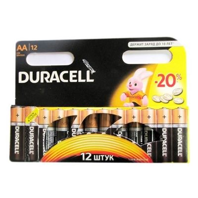 Батарейка пальчик Дюрасел AA LR6, цена за 1шт