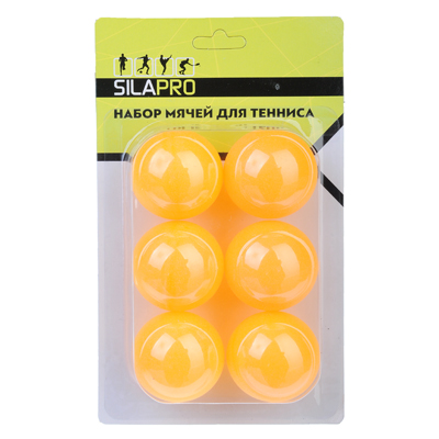 Набор мячей для тенниса 6шт SILAPRO 132-005