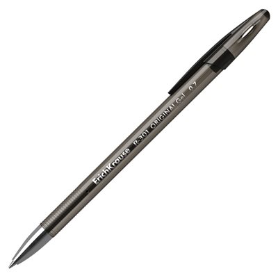 Ручка гелевая черная Erich Krause R-301 Original 0,5мм 42721
