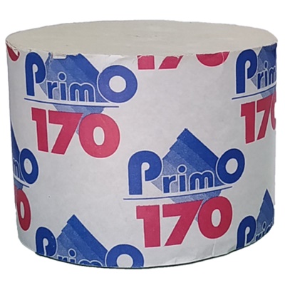 Туалетная бумага серая Primo 170 (24шт/уп) цена за 1шт