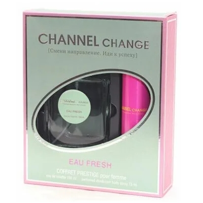 Набор подар жен ЮП Channel Change (т.в 100мл + дез 75мл) марка
