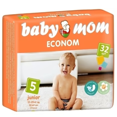 Подгузники Senso Baby Mom Econom 32шт №5