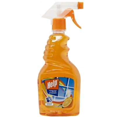 Жидкость для стекол Help (Хелп) 500мл с расп Апельсин