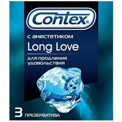 Презервативы Contex 3шт Long Love