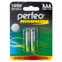 Аккумулятор микропал Perfeo ААА 1000mAh, цена за 1шт