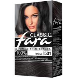 Краска для волос Фара классик 501 черный