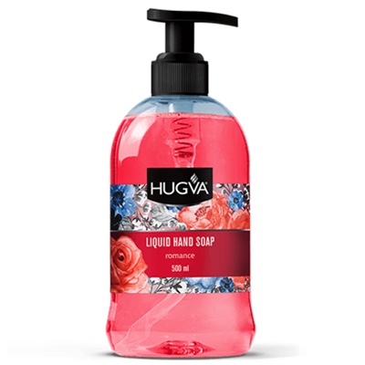 Мыло жидкое HUGVA (Хугва) романтика розовый 500мл