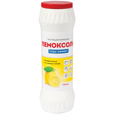 Порошок для чистки Пемоксоль Лимон, Сода-эффект 400г