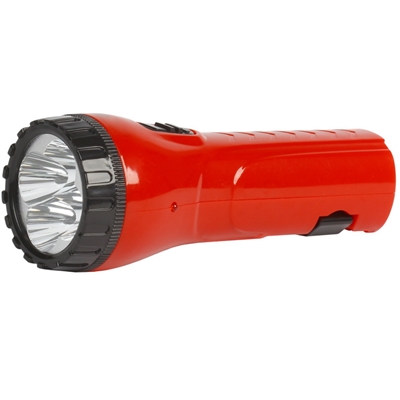 Фонарь аккумулят. светод. 4 LED Smartbuy, красный (SBF-93-R)