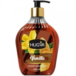 Мыло жидкое премиум на маслах HUGVA (Хугва) 500мл Ваниль