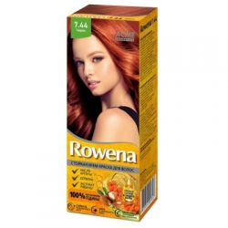 Краска-крем для волос стойкая Rowena № 7.44 Тициан