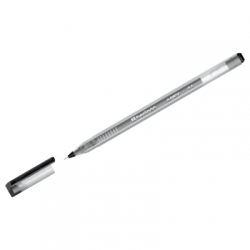 Ручка гелевая черная Berlingo Apex 0,5мм (800м) CGp_05151