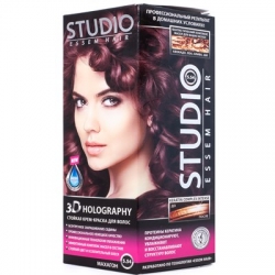 Краска для волос STUDIO 3Д Голографик 5.54 Махагон