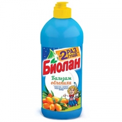 Жидкость для посуды Биолан 450мл Бальзам Облепиха